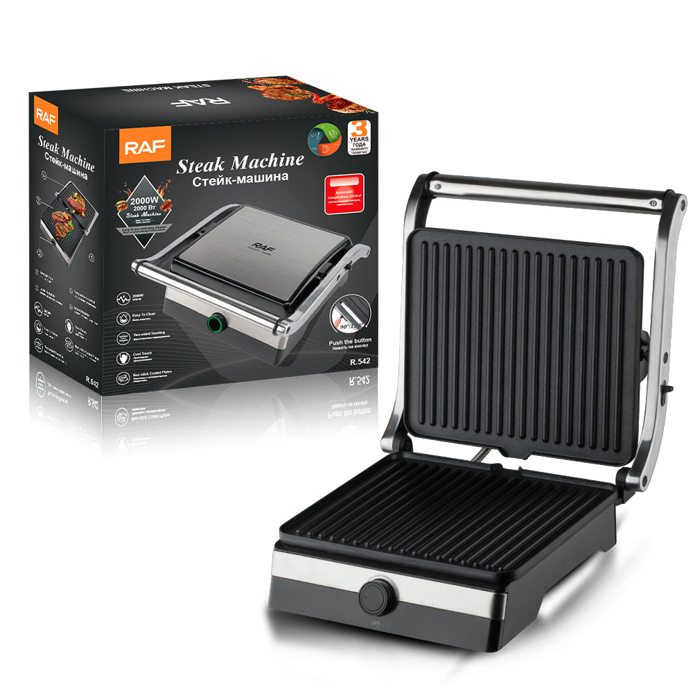 Parrilla Eléctrica Raf Steak Machine 2000w