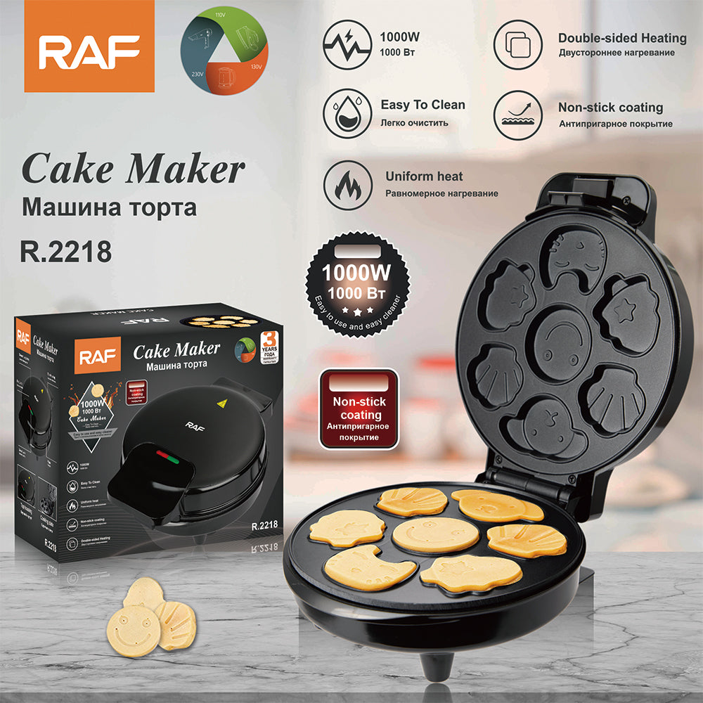 Máquina Eléctrica Para Mini Cakes Raf 1000w