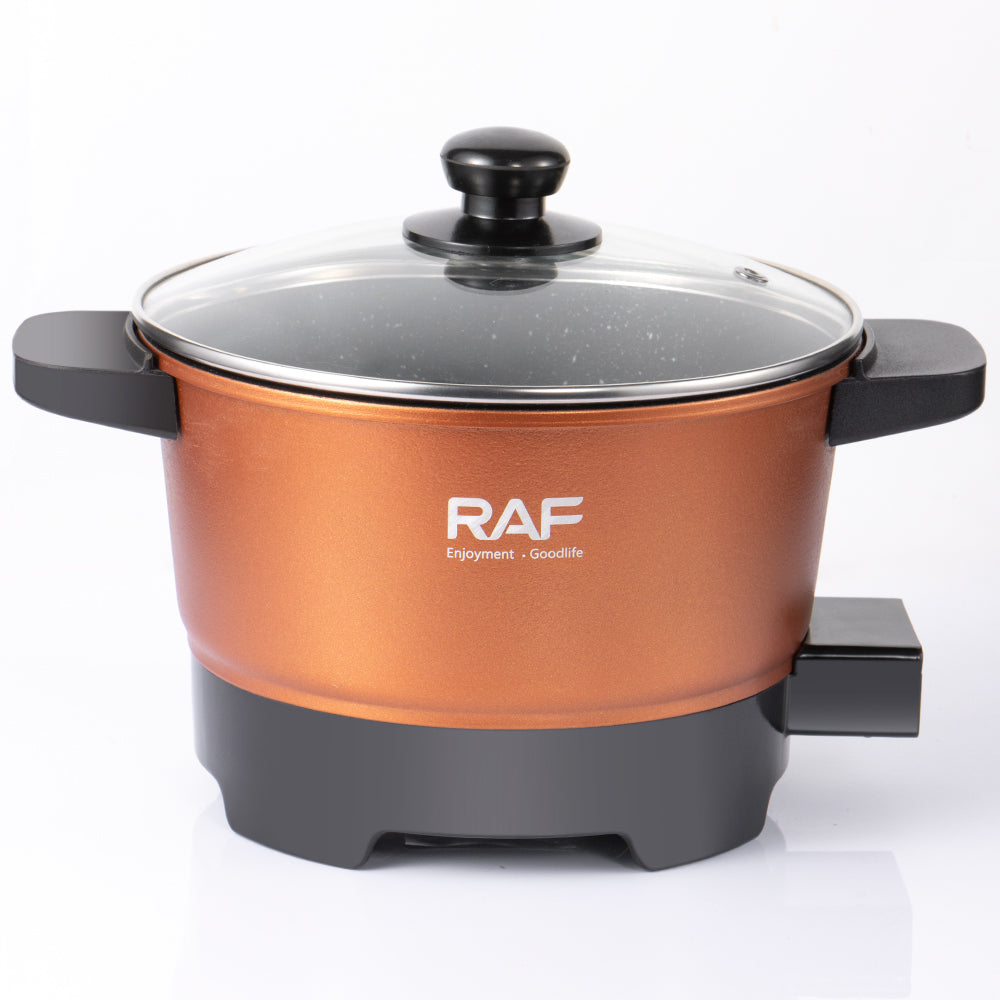 Olla Eléctrica Multifunción Raf Copper Chef
