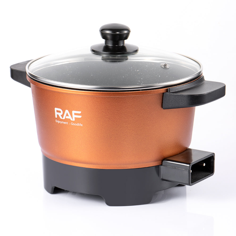 Olla Eléctrica Multifunción Raf Copper Chef