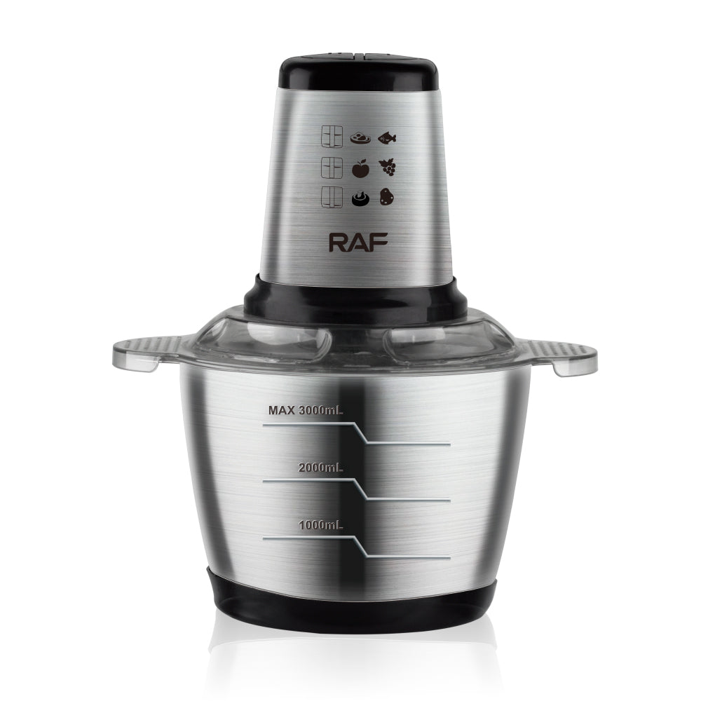 Picador Eléctrico Multiuso Raf Inox 3l