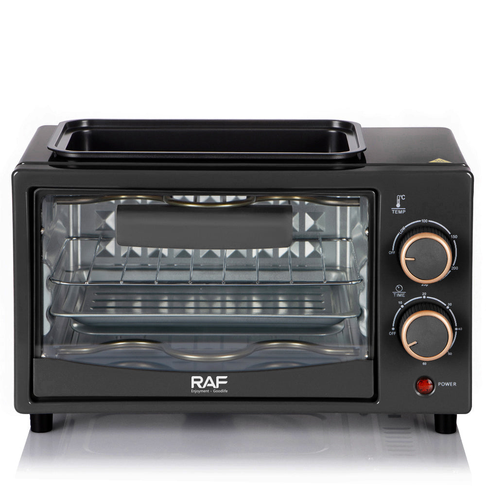 Horno Eléctrico Raf Compacto Negro – Diseño Moderno Multifunción