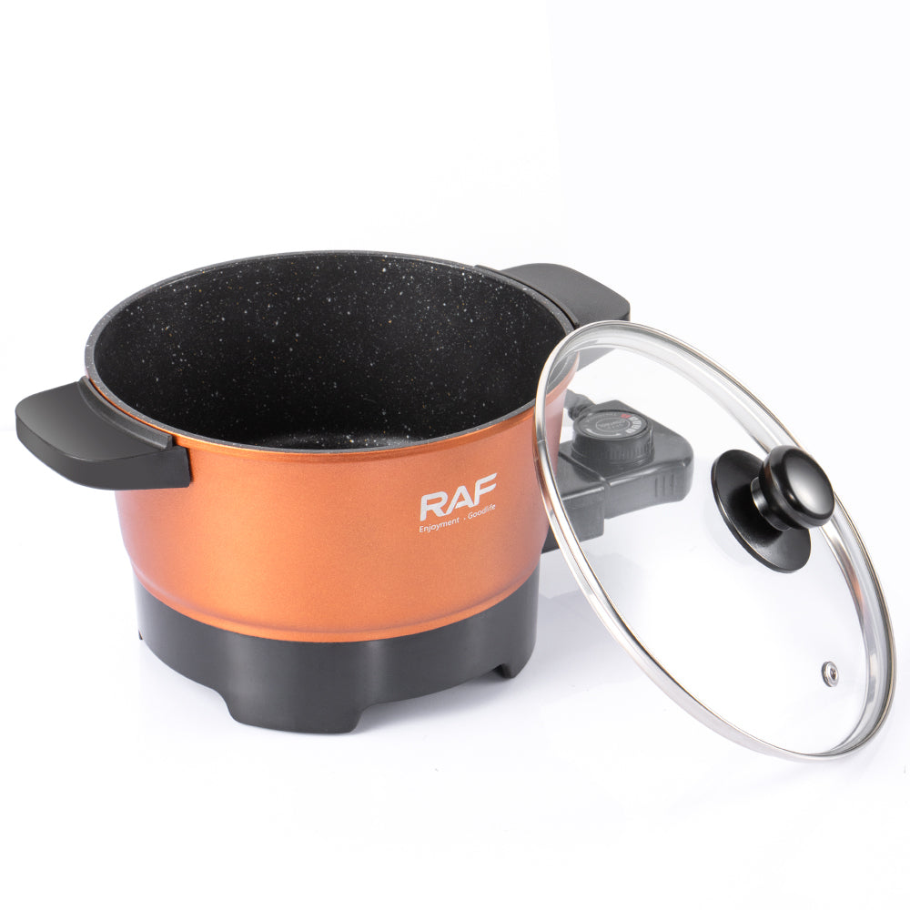 Olla Eléctrica Multifunción Raf Copper Chef