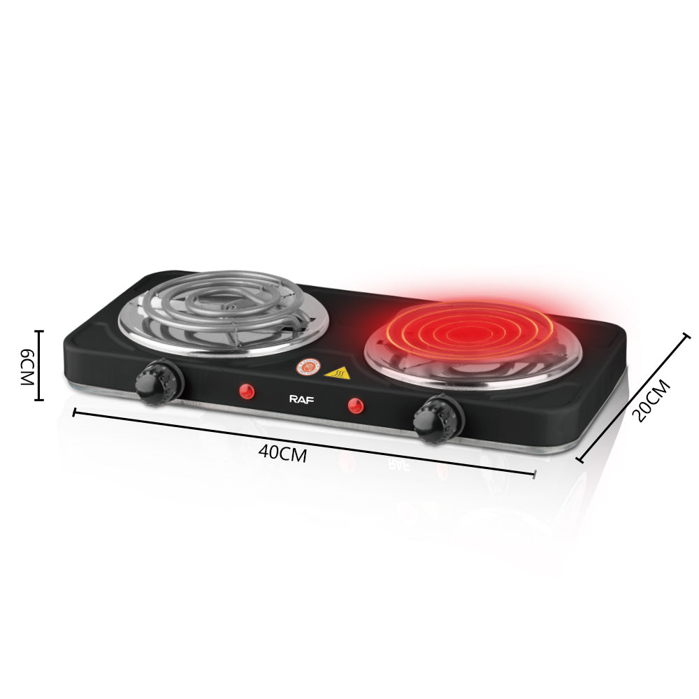 Cocina Eléctrica Doble Raf Compact Cook Pro