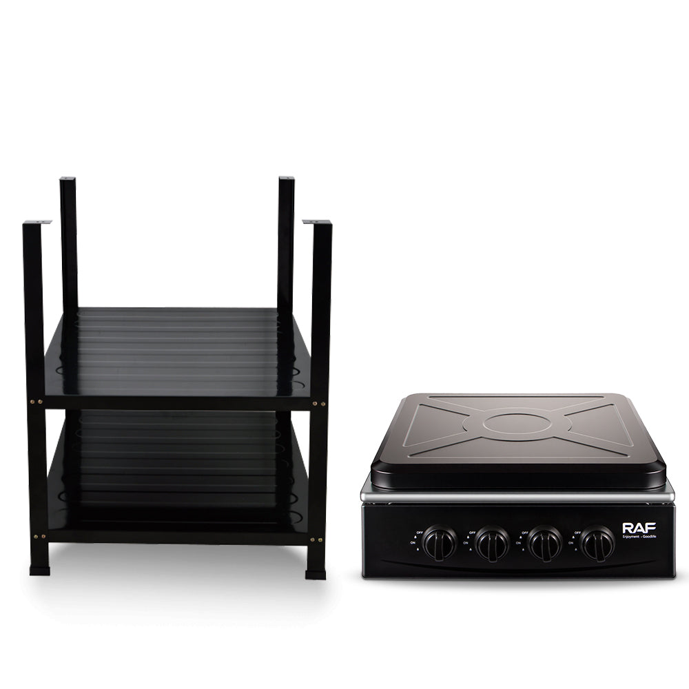 Cocina A Gas Raf 4 Quemadores Con Pedestal