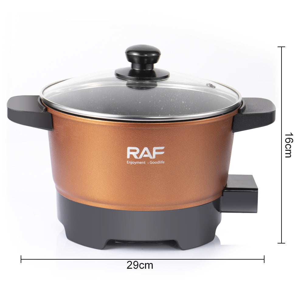 Olla Eléctrica Multifunción Raf Copper Chef