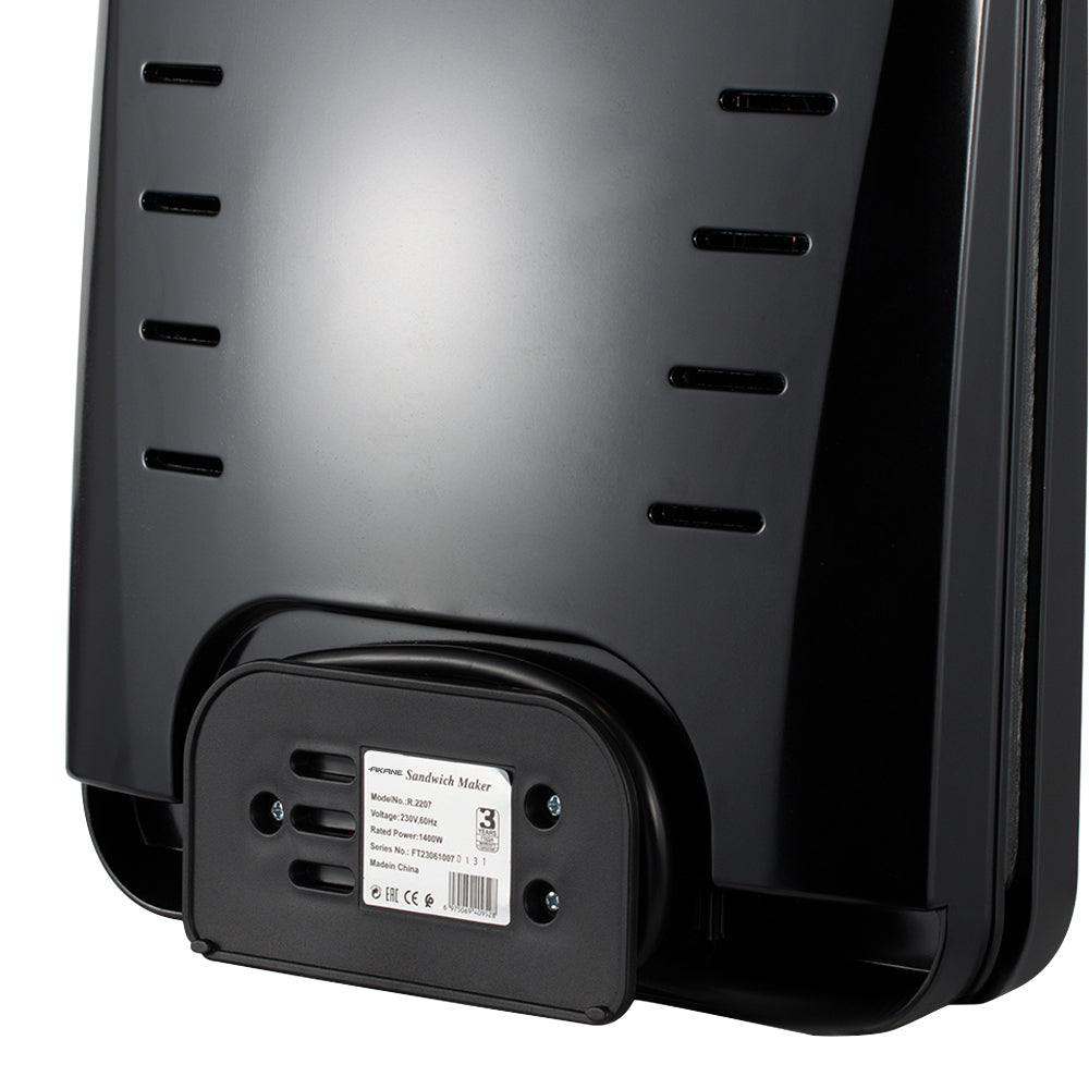 Sandwichera Eléctrica Grill Antiadherente Pro