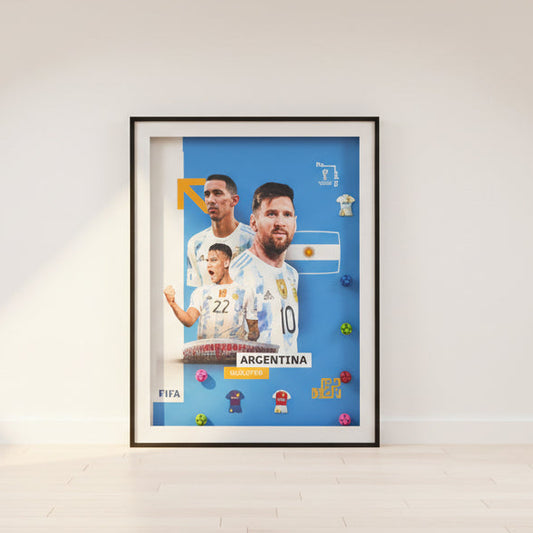 CUADRO COLECCIONABLE MESSI