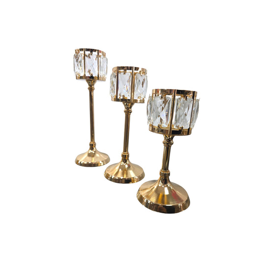 SET DE CANDELABROS PRISMA