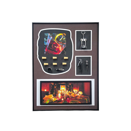 CUADRO DECORATIVO  DE VINO